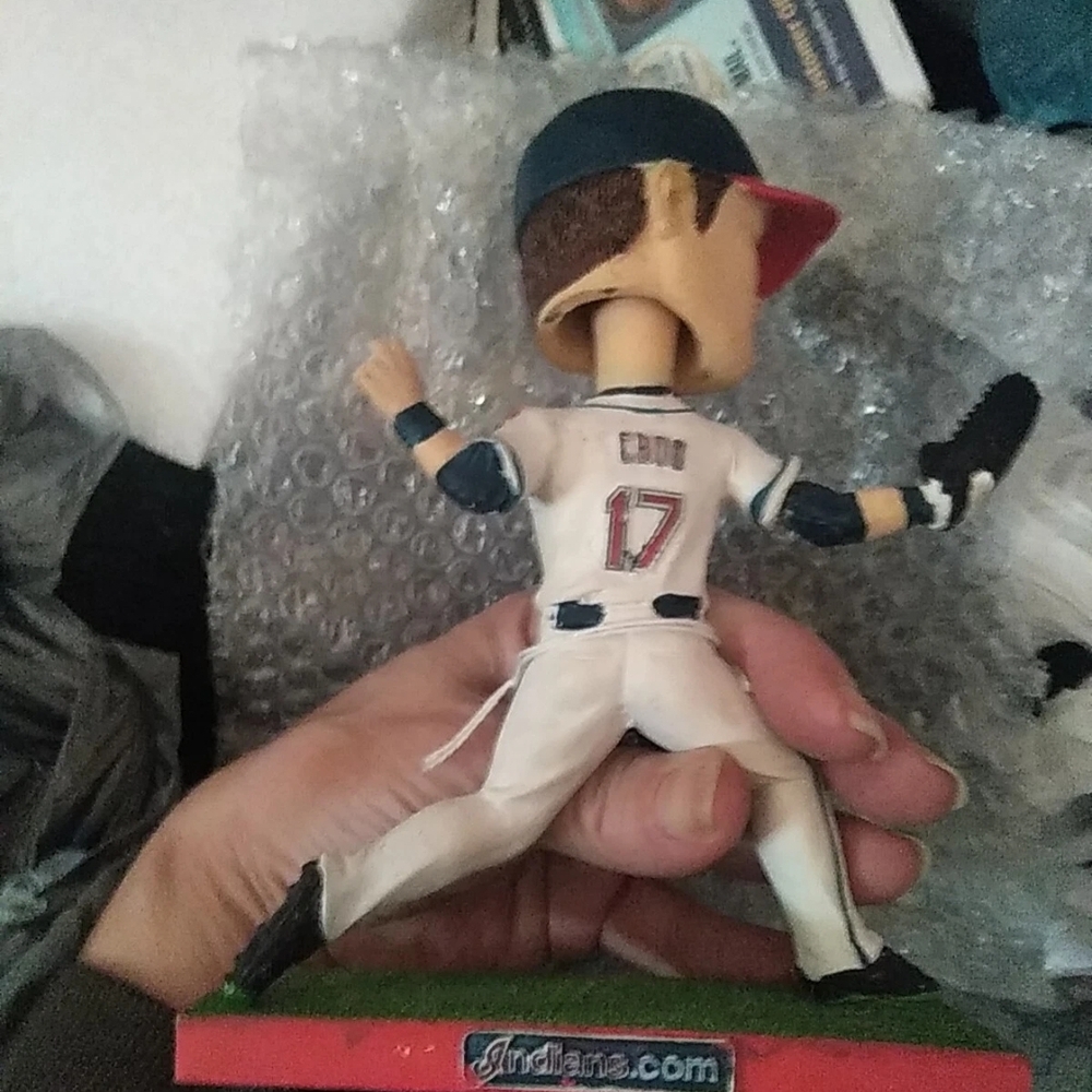Baseball Player Bobblehead Figurine Shin Soo Choo. Cleveland Indians